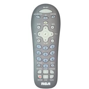 RCA Universal Remote RCR312WR 3 Device Backlit Tested